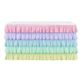 thumbnail image 2 of de Mesa Rainbow Tul de Gasa con Pasta para Bodas, Fiestas, Baby 75x183cm Yuyangstore Falda De Mesa De Manteles De Tul, 2 of 7