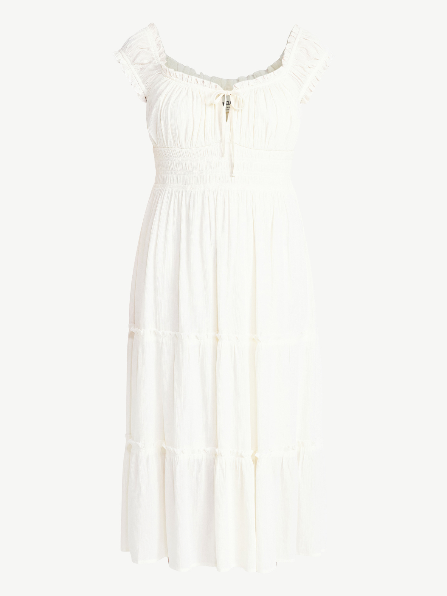 No Boundaries Puff Sleeve Midi Dress, Women’s XXS-XXL