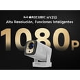 thumbnail image 2 of Magcubic HY310 Mini Proyector, Resolución Nativa 1080P y Soporte 4K, 330 ANSI, Enfoque Automático con Bocina de 5W, WiFi y Bluetooth, Control por Voz, Proyector Portátil para Cine al Aire Libre, 2 of 11
