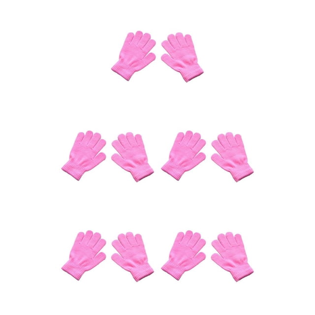 Qarigey 1 par de guantes para niños, accesorio de ropa de estilo Simple, cubiertas cómodas para calentar las manos, guante tejido para niños Type2 NO2