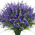 thumbnail image 1 of Flores artificiales de lavanda Besteek, 20 paquetes, color morado oscuro, 1 of 7