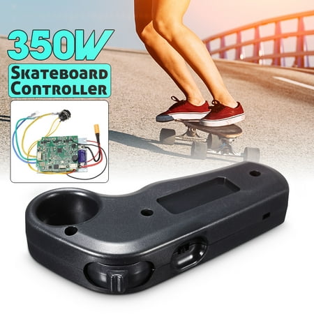 350W 10A Single Motor Electric Longboard Skateboard Controller Transmitter ESC Replace Control Modul Tool (Best Electric Longboard Under 1000)
