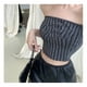 thumbnail image 3 of Tops para mujer,Tops sin mangas sin tirantes para mujer Blusa sin mangas sin tirantes para mujer Tops sin tirantes elásticos para mujer Respuesta rápida, 3 of 12