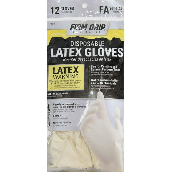 Firm Grip Firm Grip Latex Glove, 12Count