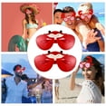 thumbnail image 6 of Qumonin 2pcs Crab Shaped Beach Sunglasses for Hawaiian Parties and Cosplay, 6 of 6