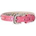 thumbnail image 2 of Snowflake Widget Dog Collar Emerald Green Ice Cream Size 16, 2 of 2