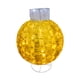 thumbnail image 1 of Esfera de Tela decorativa con Luces LED Dorada, 1 of 4