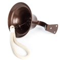 thumbnail image 5 of Outdoor Dinner Bells Ship Bell Nautical Bells Bracket Mounts Bell to Both Indoor Outdoor Wall Surfaces Large Duty Watch/Indoor/Outdoor/Last Orders/Pub/Door/School/Dinner/Reception Wall Bell, 5 of 5