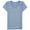 Blue - r134, variant on Womens Two Tone Basic T-Shirt, Blue, Small