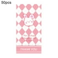 thumbnail image 6 of Frogued 1 Pack Sealing Stickers Self-adhesive Gift Wrapping Rectangle Cute Animals Bear Thank You Labels Stickers for Party (Blue), 6 of 13