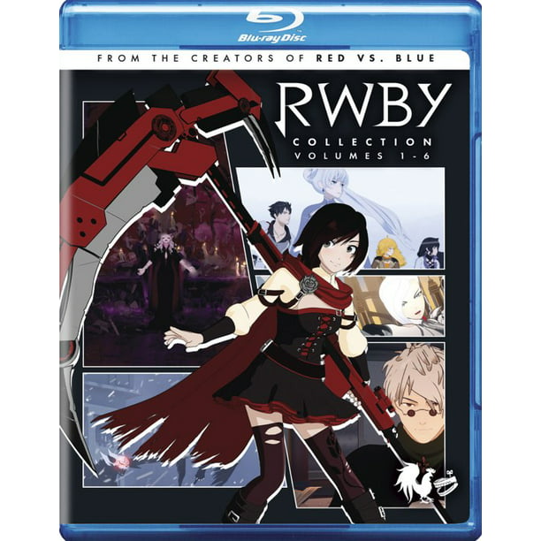 RWBY Collection Volumes 1-6 (Blu-ray) - Walmart.com