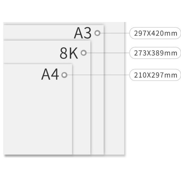 90Pcs A4 White Thick Cardstock Paper for Office Home Copying Printing and Drawing 165g Sturdy and