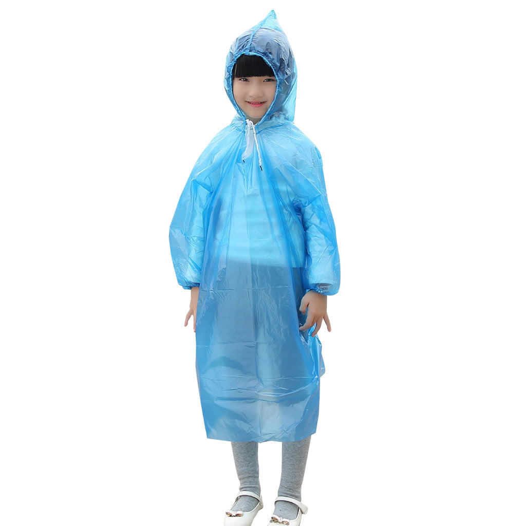 Disposable Child Raincoat Set Dustproof Waterproof Clothing Unisex ...