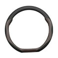 thumbnail image 2 of Car Steering Wheel Cover 15 Inch PU Leather Anti Slip Auto Accessories Breathable Black Brown, 2 of 8