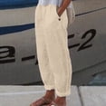thumbnail image 2 of Pantalones de Senderismo Gibobby Mujer Pierna Ancha Alta Cintura Beige M, 2 of 5