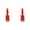 Red 2PCS, variant on Red Large Curved Comb With Design Men's And Women's Curly Hair Straight Hair Static Smooth Hair Portable