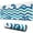 Japanese Wave (27), variant on "Desk Mouse Pad: Extra Large Topographic Pattern, Non-Slip Rubber Base for Comfort and Style - Enhance Your Desk Decor Now"