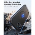 thumbnail image 2 of Funda ESR para iPhone 16e Cyber Series con MagSafe Black, 2 of 8