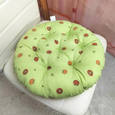 

Nhthy Chair Cushion Solid Color Seat Cushion Thickened Soft Filled Chair Cushion Suitable For Kitchen Dining Chair Patio Cushion Green