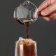 thumbnail image 4 of 2X Medidora de Café Expreso de Vidrio con Manejar de Madera, Jarra de Leche de Doble Boca, Suministros de Café, Medidora de Cocina Transparente de 120Ml, 4 of 5