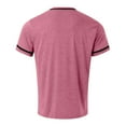 thumbnail image 5 of Mens Shirts,Mens Fashion Deep V Neck Short Sleeved T Shirt Cotton Elastic Bottoming Shirt Small Stand Up Collar In Summer,Shirts for Men,Men's T-shirts(Color:Red,Size:XL), 5 of 5