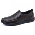 thumbnail image 2 of Mens Casual Leather Shoes Business Slip-on Shoes Comfort Fashion Driving Shoes for Male, 2 of 6