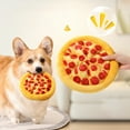 thumbnail image 3 of Juguetes de piscina, juguetes para bebés, juguetes para niños pequeños, juguete con sonido para roer perros, divertido juguete de pizza llamado entrenamiento interactivo, resistencia al desgarro, simu, 3 of 5