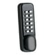 thumbnail image 5 of Cerradura de puerta con teclado mecánico, cerradura de puerta mecánica, cerradura de puerta sin llave con manija Negro, 5 of 9