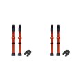 thumbnail image 2 of Advancent Wheel Valves Kit with Rubber Base Bike Cycling Pump Accessories Core Tubeless Stem Vacuum Tool Repair Parts Nozzle for Using naranja amarillo 78 mm 2piezas Advancent CBP126649, 2 of 5