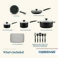 Farberware Easy Clean 15 Piece Aluminum Nonstick Pots and Pans Set