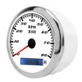 thumbnail image 2 of Pointer Tacho Gauge,Pointer Tachometer IP67 Waterproof Boat Tacho Meter RPM Tacho Meter Modern Innovation, 2 of 5