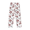 thumbnail image 5 of Qekee Red Snake Men's Straigh Pajama Pant, 5 of 9