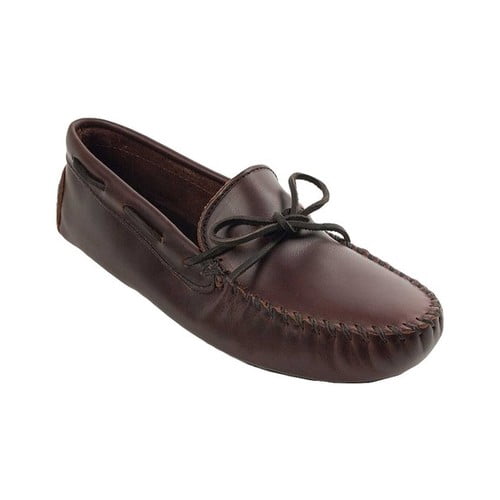 Minnetonka Men's Cowhide Driving Moc 