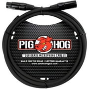 PIGHOG Pig Hog Microphone Cable 8mm XLR(M) to XLR(F) 30 ft.