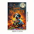 thumbnail image 4 of Halloween Dachshund Pumpkin Garden Flag, Double-Sided, 4 of 7