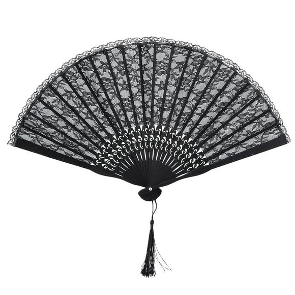 Abanico de mano Jadeshay abanico de mano plegable japonés vintage de doble capa