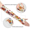 thumbnail image 3 of ALAZA Cute Dogs and Flowers UV Sun Protection Arm Sleeves UPF 50+ Compression Cooling Sleeve 1 Pair, 3 of 7