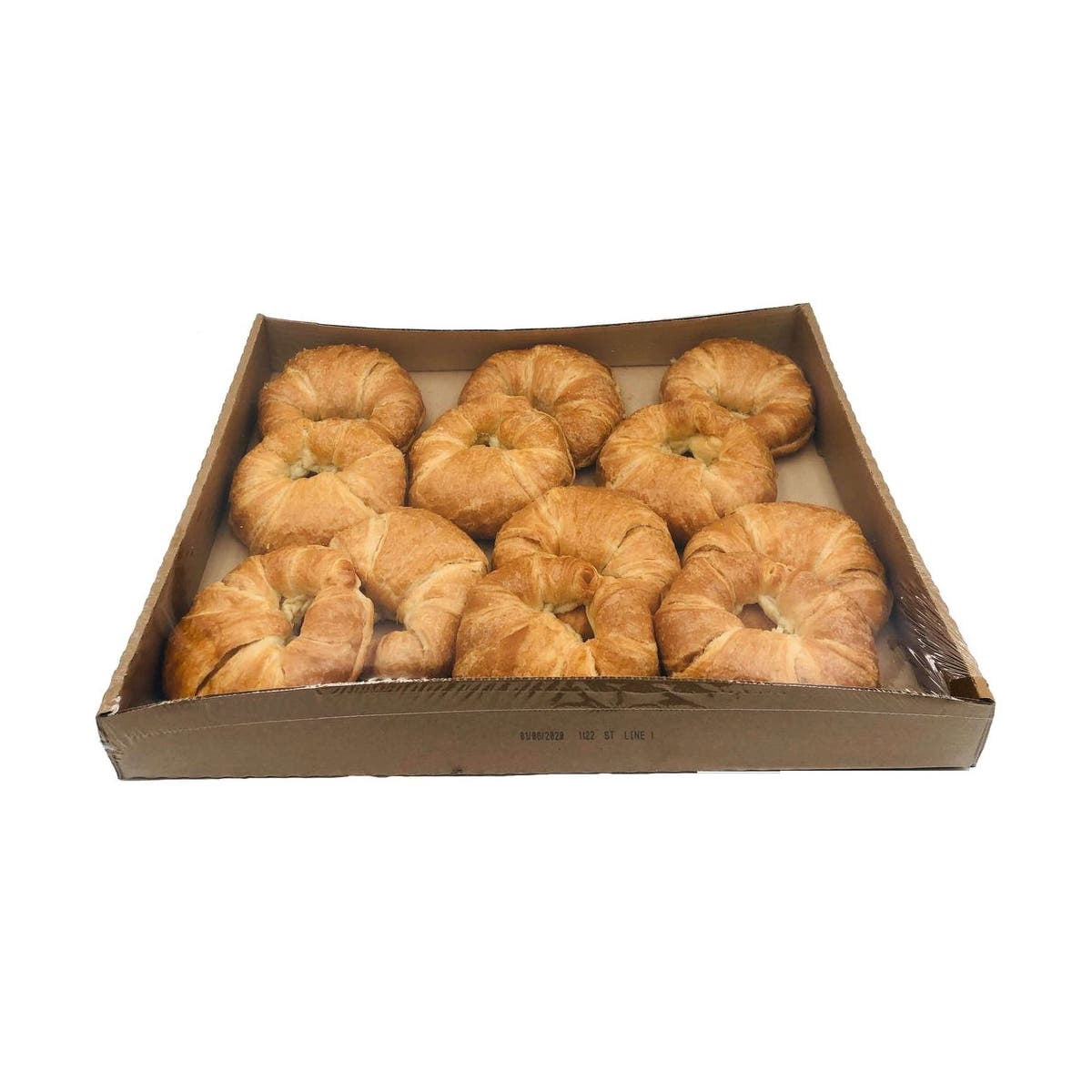 Gold Standard Baking Margarine Sliced Croissant, 2 Ounce -- 150 per case.