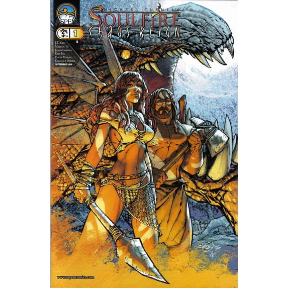 Soulfire: Chaos Reign #1B VF ; Aspen Comic Book