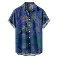 thumbnail image 2 of Shirt Paisley Tribal Likable Funny Animation Paint Shirt for Men Women for Party, 2 of 13
