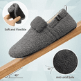 thumbnail image 6 of L-RUN Womens Mens Slippers Soft Curly House Shoes Cozy Slippers with Fleece Lining for Indoor and Outdoor, 6 of 6