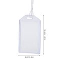 thumbnail image 2 of CRAFTHROU 16Ud Fundas Transparentes Para Tarjetas PVC Con Credenciales Y Lanyard Multifuncional, 2 of 7