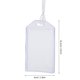 thumbnail image 2 of UPGRATOR 16Ud Etiquetas Para Equipaje En PVC Transparente Con Lanyard Multifuncional Para Tarjetas, 2 of 7
