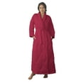 thumbnail image 2 of Warm Things Quilted Down Robe Pink / Small (8-10), 2 of 6