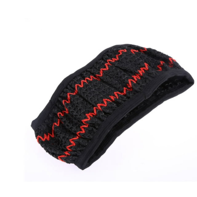 Funda de volante de seda de hielo, funda de volante de automóvil de 15 pulgadas, funda de volante universal, funda de volante de PU probada profesionalmente