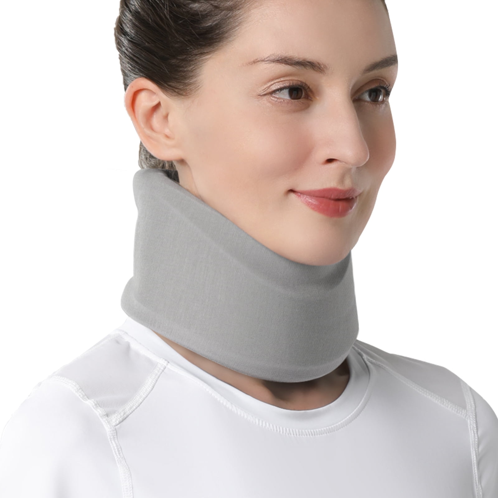 VELPEAU Neck Brace for Neck Pain and Support - Soft Cervical Collar for ...