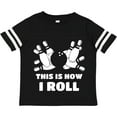 thumbnail image 3 of Inktastic How I Roll Bowling Boys or Girls Toddler T-Shirt, 3 of 5