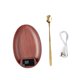 thumbnail image 3 of Báscula digital de cocina, mini cuchara electrónica para hornear y cocinar en casa. Madera roja, 3 of 7