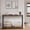 Brown, variant on 40" Farmhouse Console Table, Slatted 2-Tier Entryway Table with Storage Shelf, Grey Sofa Table for Living Room, Hallway, or Foyer, Grey