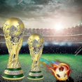 thumbnail image 3 of World Cup Football Trophy Resin Replica Trophy Model Soccer Fan Souvenir Gift, 3 of 5